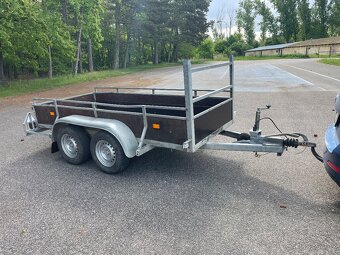 Bržděný přívěs Solide 2000 kg, 126x300 cm, nová podlaha - 7