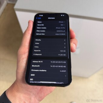 iPhone 13 Pro 128GB zelený, pěkný stav, 12 měsíců záruka - 7