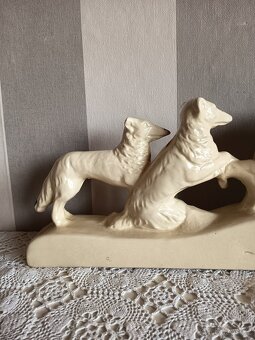 Staré porcelánové hodiny - 7