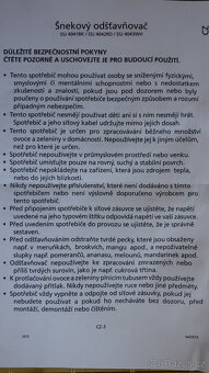 ODŠTAVNOVAČ SENCOR - 7