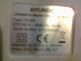 bezsáčkový vysavač Hyundai VC009  700W - 7