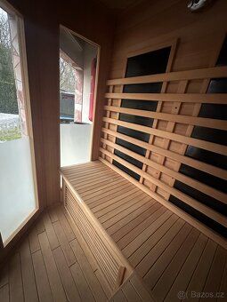 Infrasauna Brilix rohová - 7