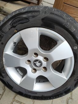 Originální ALU disky Škoda 5x112 r 15 - 7