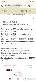 Plastová okna (křídla) - 7