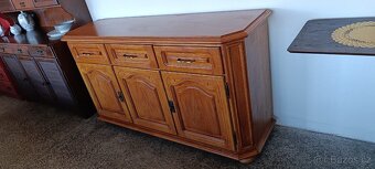 Rustikální komoda, masív, Nábytek s příběhem - 7