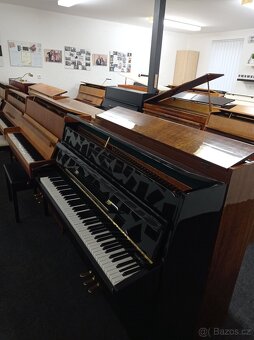 Bílé piano, pianino, klavír Petrof-Rosler - 7