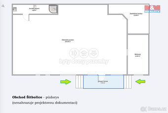 Prodej obchodního prostoru v Šitbořicích, ul. Dlouhá - 7