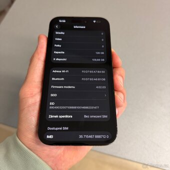 iPhone 14 Pro 128GB černý, 12 měsíců záruka - 7