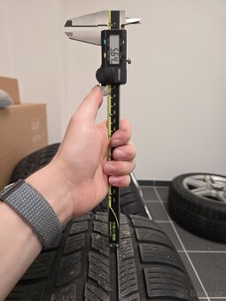 AMG kola R18, 5x112 dvojrozměr (W207, W212), zimní pneu - 7