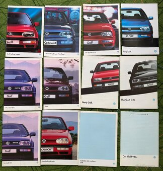 VW Corrado, VW Golf, VW Vento prospekty a katalogy - 7