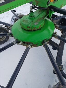 Shrnovač sena, zhrnovač, deutz fahr 2 rotory - 7
