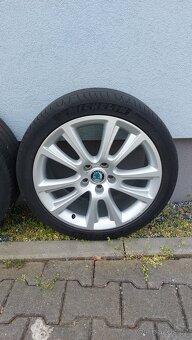 Alu kola 5x112 r18 Zenith originál Škoda Octavia rs II - 7