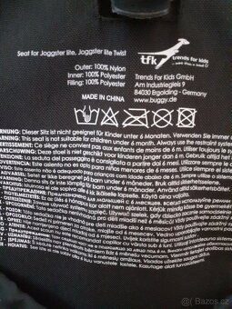dětský sportovní kočár TFK joggster lite - 7