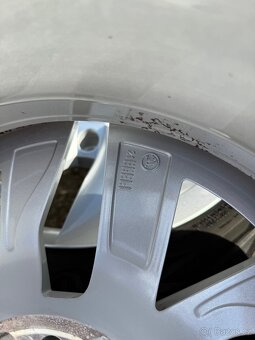 Alu kola Škoda 5x112 R17 včetně pneu Continental 205/55/17 - 7