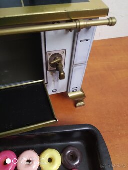 Plechová kamna sporák pro panenka barbie sběratele - 7