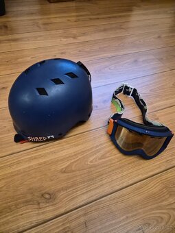 Lyžařská helma a brýle Shred - 7