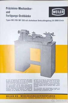 Soustruh WEILER MD220_2 - 7