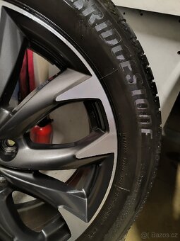 ALU kola Mazda CX5 5x114,3 R19 Originál, pneu letní 7mm - 7