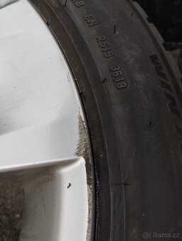 ALU BMW 8x17 IS30 + zimní pneu 225/55/17 Pirelli - 7