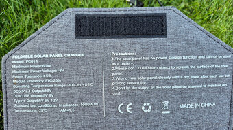 Přenosný skládací solární panel 60W - 7
