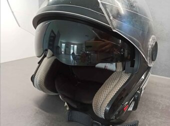 Moto helma ASTONE DJ10 exclusive BEL AIR-černá - 7