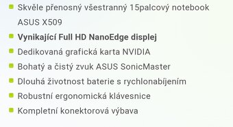 Notebook ASUS - 7
