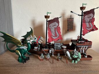 Lego Castle 7048 Troll Warship s navodom - 7