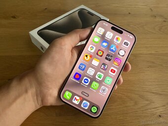 Apple iPhone 15 PRO 128GB natural titanium - 7