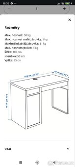 Psací stůl IKEA - 7