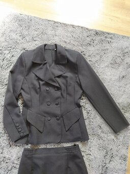 Dámský kostýmek (sako + sukně), vel. 38 - 7