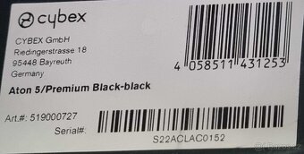 Cybex Aton/5 Premium + Cybex Base 2-fix - 7