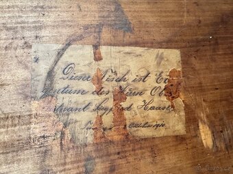 Starožitný stůl - 7