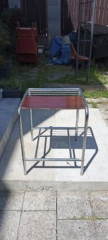 Staré chromové stolky - 7