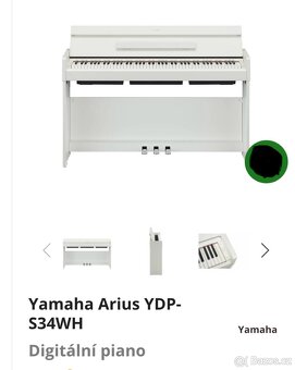 Digitální piano yamaha - 7