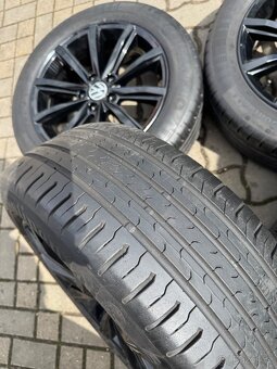 ORIGINÁL Alu Volkswagen London R17, 5x112 - TOP, LETNÍ PNEU - 7