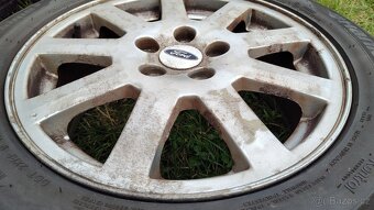 Alu komplet sada disků Ford + pneu Hankook - 7