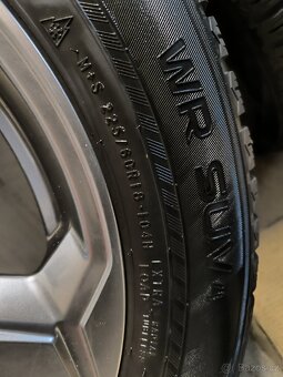 ALU kola Toyota RAV4 5x114,3 R18, Originál, zim pneu6mm+TPMS - 7