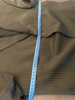 Vintage zelený pánský oblek (Green suit retro) - 2 kusy - 7