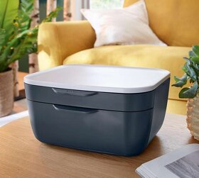 Šedý zásuvkový box Leitz Cosy kancelář organizer stůl - 7