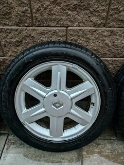 ALU disky Renault 5x108 zimní pneu Dunlop/Barum 205/55R16 - 7
