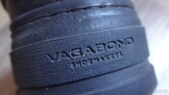 Černé kožené tenisky na platformě zn.VAGABOND v.39 - 7