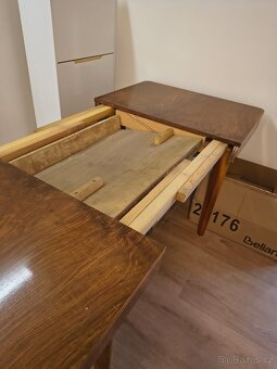 Jídelní rozkládací stůl – obdélníkový - 7