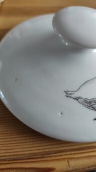 Velký hrnek vzor husy - 7