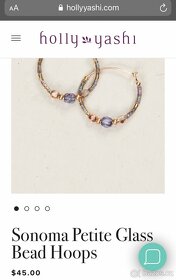 Skleněné náušnice - ruční výroba - 7