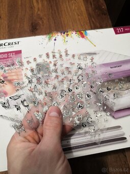 ÚV lampa silver crest nail studio set - 7