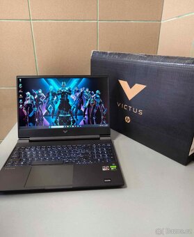 Herní 144hz notebook HP Victus ryzen 7535/16/2050/512 zaruka - 7
