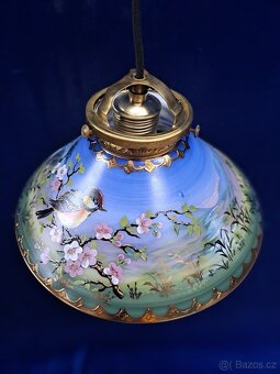 Stahovací lampa s motivem ptáků - sýkorek - 7