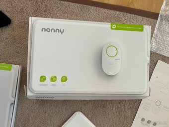 Nanny BM-03 monitor dechu miminka se 2 podložkami v ZÁRUCE - 7