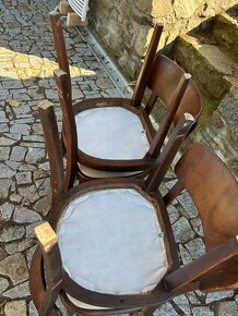 4 ŽIDLE THONET - 7
