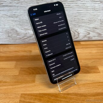 iPhone 15 Pro Max 256GB, nature Titan, eSIM (rok záruka) - 7
